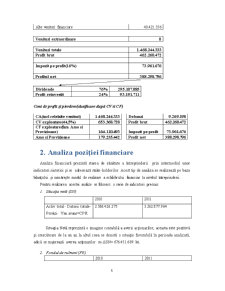 Analiza Financiară a Întreprinderii SNTGN Transgaz SA Mediaș - Pagina 5
