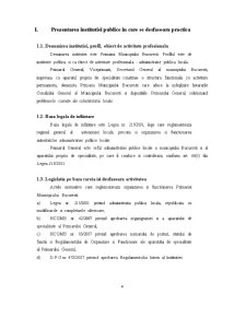Practică de specialitate în administrația publică - Primăria Municipiului București - Pagina 4