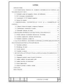 Sisteme de Comandă ale Troleibuzelor cu Tracțiune în Curent Continuu - Pagina 4