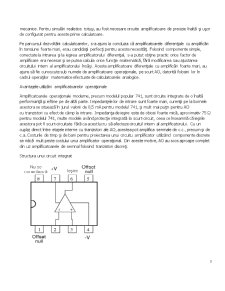 Proiectarea unui filtru cu ajutorul circuitelor cu amplificatoare operaționale și sistemul având o funcție de transfer - Pagina 4