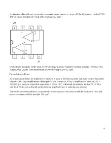 Proiectarea unui filtru cu ajutorul circuitelor cu amplificatoare operaționale și sistemul având o funcție de transfer - Pagina 5
