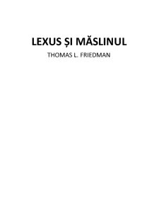 Lexus și Măslinul - Pagina 1