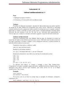 Programarea Calculatorului - Pagina 1