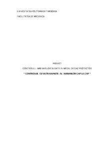 Controlul cu Ultrasunete al Sudurilor Cap la Cap - Pagina 1