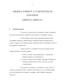 Ordinea Juridică a Comunităților Europene - Pagina 2