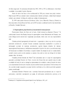 Organizarea și Funcționarea Pieței Financiare din Paris - Pagina 5