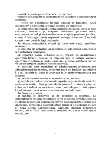 Constituirea Societăților Comerciale în Nume Colectiv - Pagina 3