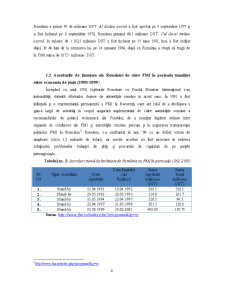 Analiza acordurilor de finanțare ale României de către FMI în perioada 1990-2013 - Pagina 4