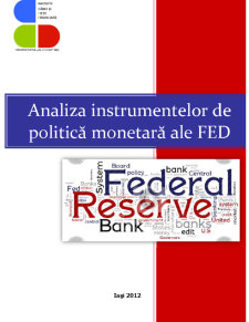 Analiza Instrumentelor de Politică Monetară ale FED - Pagina 1