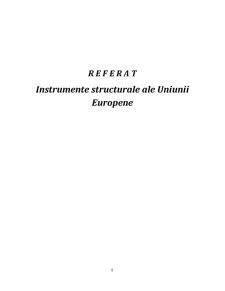 Instrumente Structurale ale Uniunii Europene - Pagina 1