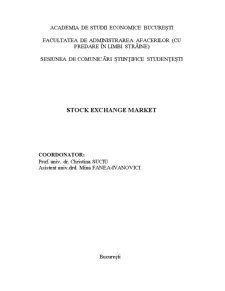 Stock Exchange Market - Pagina 1