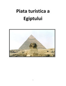 Piața turistică a Egiptului - Pagina 1