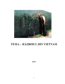 Războiul din Vietnam - Pagina 1