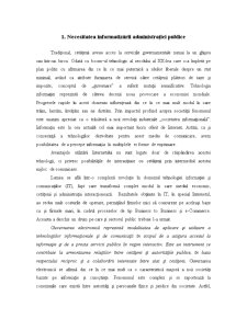 E-guvernarea Primăriei Sectorului 1 - Pagina 1