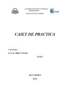 Caiet de practică - Pagina 1
