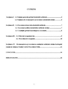 Executarea Silită a Hotărârilor Arbitrale Străine - Pagina 2