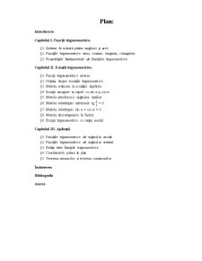 Funcții Trigonometrice - Pagina 1