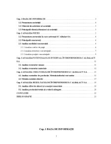 Analiza performanțelor întreprinderii SC Albalact SA - Pagina 3