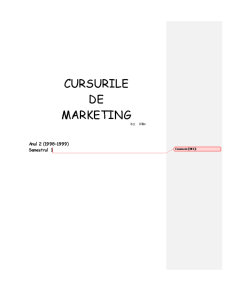 Curs de Marketing - Pagina 1