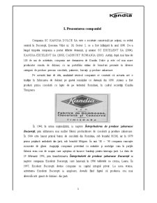 Strategia de Marketing Kandia - Pagina 1