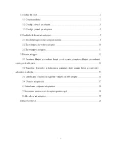 Adopția - condiții de fond, condiții de formă, efecte - Pagina 2