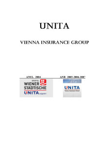Proiect de practică la societatea de asigurări UNITA - Pagina 1