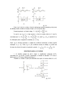 Circuite Elementare cu Amplificatoare Operaționale - Pagina 3