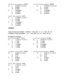 Conjugarea verbului în limba latină - Pagina 5