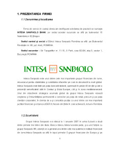 Practică Intesa Sanpaolo Bank - Pagina 3