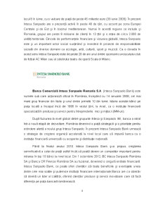 Practică Intesa Sanpaolo Bank - Pagina 4