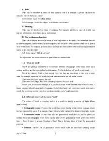 Word and Word Classes - Pagina 2