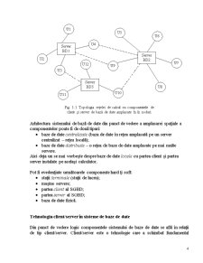 Tehnologia client-server în arhitectura sistemelor de baze de date modele de arhitectură - Pagina 4