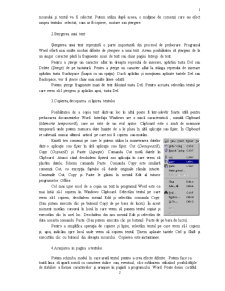 Utilizarea Procesorului de Texte Word din Microsoft Office - Pagina 2