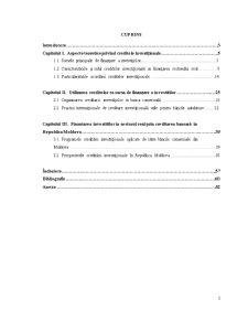Impactul Creditelor Investiționale Asupra Viabilității Activității Investiționale în Republica Moldova - Pagina 2