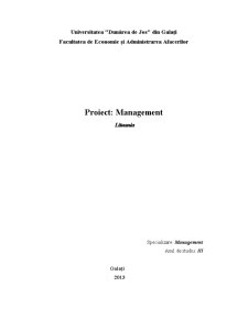 Management - Lituania - Pagina 1