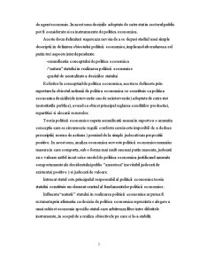 Politică economică și obiective generale - Pagina 2