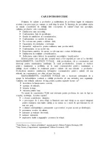 Studii de Caz la SC Moldosin SA si SC Bucovina SA - Managementul Calitatii Totale - Pagina 3