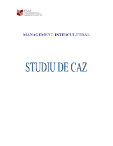Management Intercultural - Studiu de Caz - Pagina 1
