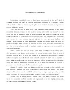 Inviolabilitatea Domiciliului - Pagina 1