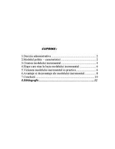 Modelul Politic de Fundamentare a Deciziei Administrative - Pagina 1