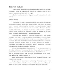 Studii Preliminare în Vederea Elaborării Soluțiilor Tehnice Necesare Realizării Sistemelor Mecatronice Mobile Inteligente cu Impact Ecologic Pentru Echipamente Textile - Pagina 4