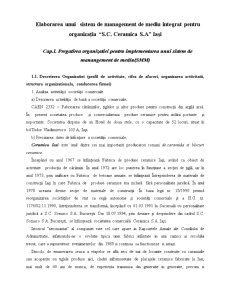 Elaborarea unui sistem de management de mediu integrat pentru organizația sc Ceramica SA Iași - Pagina 3