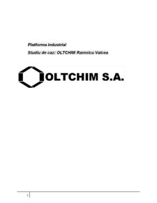Platforma industrială Oltchim - Pagina 1