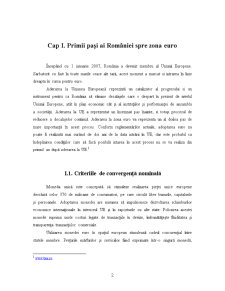 Premise pentru Aderarea Romaniei la Zona Euro - Pagina 3