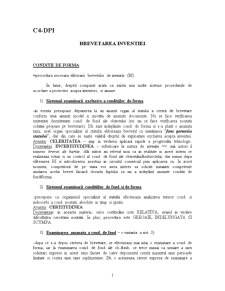 Curs 4 DPI - brevetarea invenției - Pagina 1