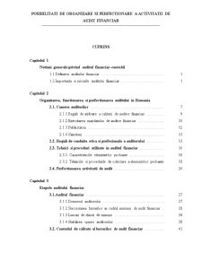 Posibilități de organizare și perfecționare a activității de audit financiar - Pagina 2
