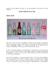 Designul și Estetica Sticlelor de Coca-Cola - Pagina 4