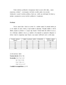 Rezolvarea Problemelor de Programare Liniară cu Programul Linear Programming Calculator - Pagina 2