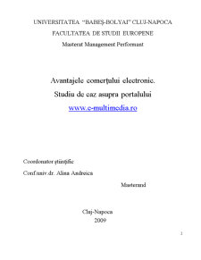 Avantaleje comerțului electronic - Pagina 2