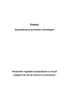 Automatizarea Proceselor Tehnologice - Pagina 1